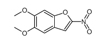 5,6-dimethoxy-2-nitro-1-benzofuran结构式