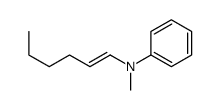 N-hex-1-enyl-N-methylaniline结构式