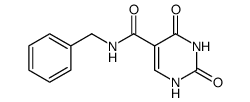 N-benzyl-2,4-dioxo-1,2,3,4-tetrahydropyrimidine-5-carboxamide Structure