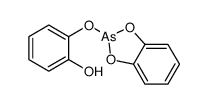 2-(1,3,2-benzodioxarsol-2-yloxy)phenol结构式