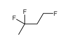 1,3,3-trifluorobutane Structure