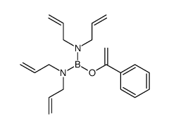 N,N,N',N'-tetraallyl-1-((1-phenylvinyl)oxy)boranediamine结构式