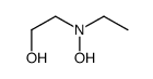 2-[ethyl(hydroxy)amino]ethanol Structure
