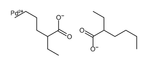 palladium bis(2-ethylhexanoate)结构式