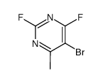 5-bromo-2,4-difluoro-6-methyl-pyrimidine Structure