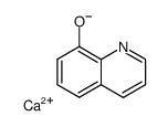 Calcium bis(quinoline-8-olate) Structure