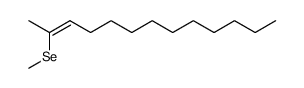 (Z)-2-(methylseleno)-2-tridecene结构式