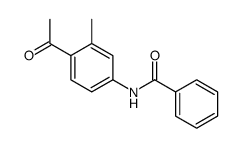 Benzamide, N-(4-acetyl-3-methylphenyl)- (9CI) structure