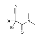 2,2-dibromo-2-cyano-N,N-dimethylacetamide Structure