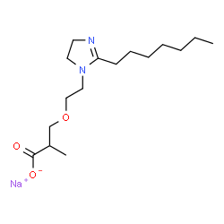1-S-phosphocholine-2-O-hexadecanoyl-1-mercapto-2-ethanol结构式