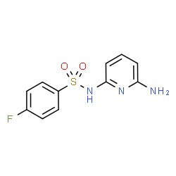 N-(6-Amino-2-pyridinyl)-4-fluorobenzenesulfonamide Structure