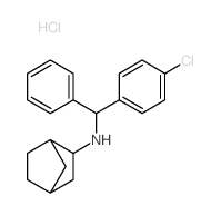 Bicyclo[2.2.1]heptan-2-amine,N-[(4-chlorophenyl)phenylmethyl]-, hydrochloride (1:1) picture