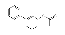 3-phenyl-2-cyclohexen-1-yl acetate结构式