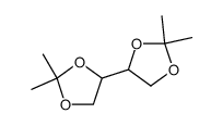 2,2,2',2'-Tetramethyl-4,4'-bi[1,3-dioxolane] Structure