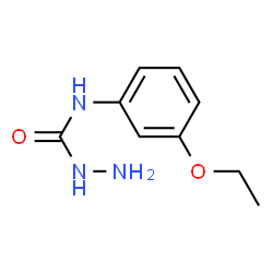 Hydrazinecarboxamide, N-(3-ethoxyphenyl)- (9CI)结构式