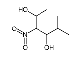 5-methyl-3-nitrohexane-2,4-diol结构式