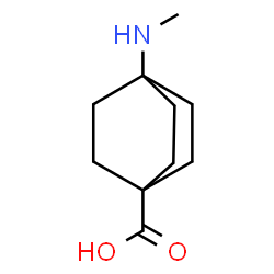 4-(Methylamino)bicyclo[2.2.2]octane-1-carboxylic acid Structure