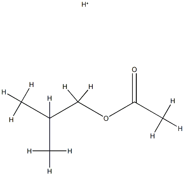 Acetic acid,2-methylpropyl ester,conjugate monoacid (9CI)结构式
