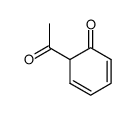2,4-Cyclohexadien-1-one, 6-acetyl- (9CI)结构式