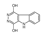 1H-Pyridazino(4,5-b)indole-1,4(5H)-dione, 2,3-dihydro- Structure