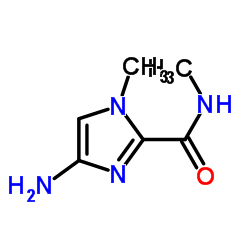 1H-Imidazole-2-carboxamide,4-amino-N,1-dimethyl-结构式