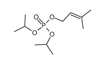 diisopropyl prenyl phosphate Structure