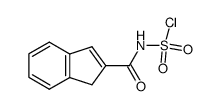 amide(N-sulfochlorure) de l'acide indenecarboxylique-2 Structure