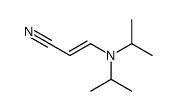 3-[di(propan-2-yl)amino]prop-2-enenitrile结构式