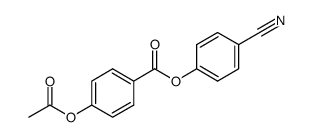 4-cyanophenyl 4'-acetoxybenzoate结构式