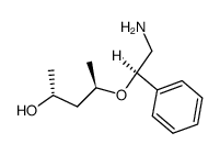 (2R,4R)-4-(2-amino-1-phenylethoxy)pentan-2-ol Structure
