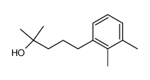 2-methyl-5-(2,3-dimethylphenyl)pentan-2-ol结构式