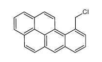 10-(chloromethyl)benzo[a]pyrene结构式