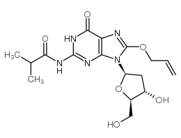 8-allyloxy-n2-isobutyryl-2'-deoxyguanosine picture