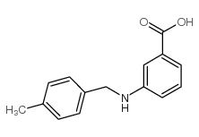 3-[(4-methylphenyl)methylamino]benzoic acid图片