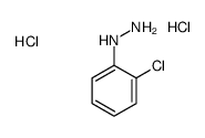 (2-chlorophenyl)hydrazine,dihydrochloride Structure