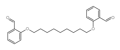4,4’-(1,9-Nonanediyl)dioxydibenzaldehyde结构式