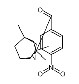 (4-nitrophenyl)-(3,3,5-trimethyl-7-azabicyclo[3.2.1]octan-7-yl)methanone结构式