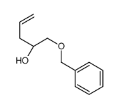 (2S)-1-phenylmethoxypent-4-en-2-ol结构式