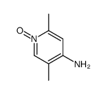 4-Amino-2,5-lutidine 1-oxide structure