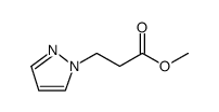 methyl 3-(1H-pyrazol-1-yl)propanoate结构式