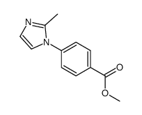 4-(2-Methyl-1H-imidazol-1-yl)benzoic acid methyl ester structure