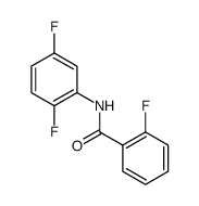 Benzamide, N-(2,5-difluorophenyl)-2-fluoro Structure