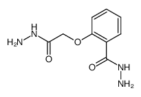 2-hydrazinocarbonylmethoxy-benzoic acid hydrazide结构式