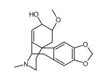 2-methoxy-14-methyl-2,3,5,6-tetrahydro-1H-5,11b-(epiminoethano)phenanthro[2,3-d][1,3]dioxol-3-ol Structure