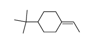 4-tert-butyl-1-ethylidene-cyclohexane结构式