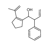 1-(2-isopropenyl-cyclopent-1-enyl)-2-phenyl-but-3-en-1-ol Structure