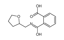 2-(oxolan-2-ylmethylcarbamoyl)benzoic acid Structure