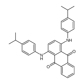 1,4-bis(4-propan-2-ylanilino)anthracene-9,10-dione Structure