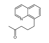 5-quinolin-8-ylpentan-2-one Structure