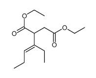 diethyl 2-hex-3-en-3-ylbutanedioate Structure